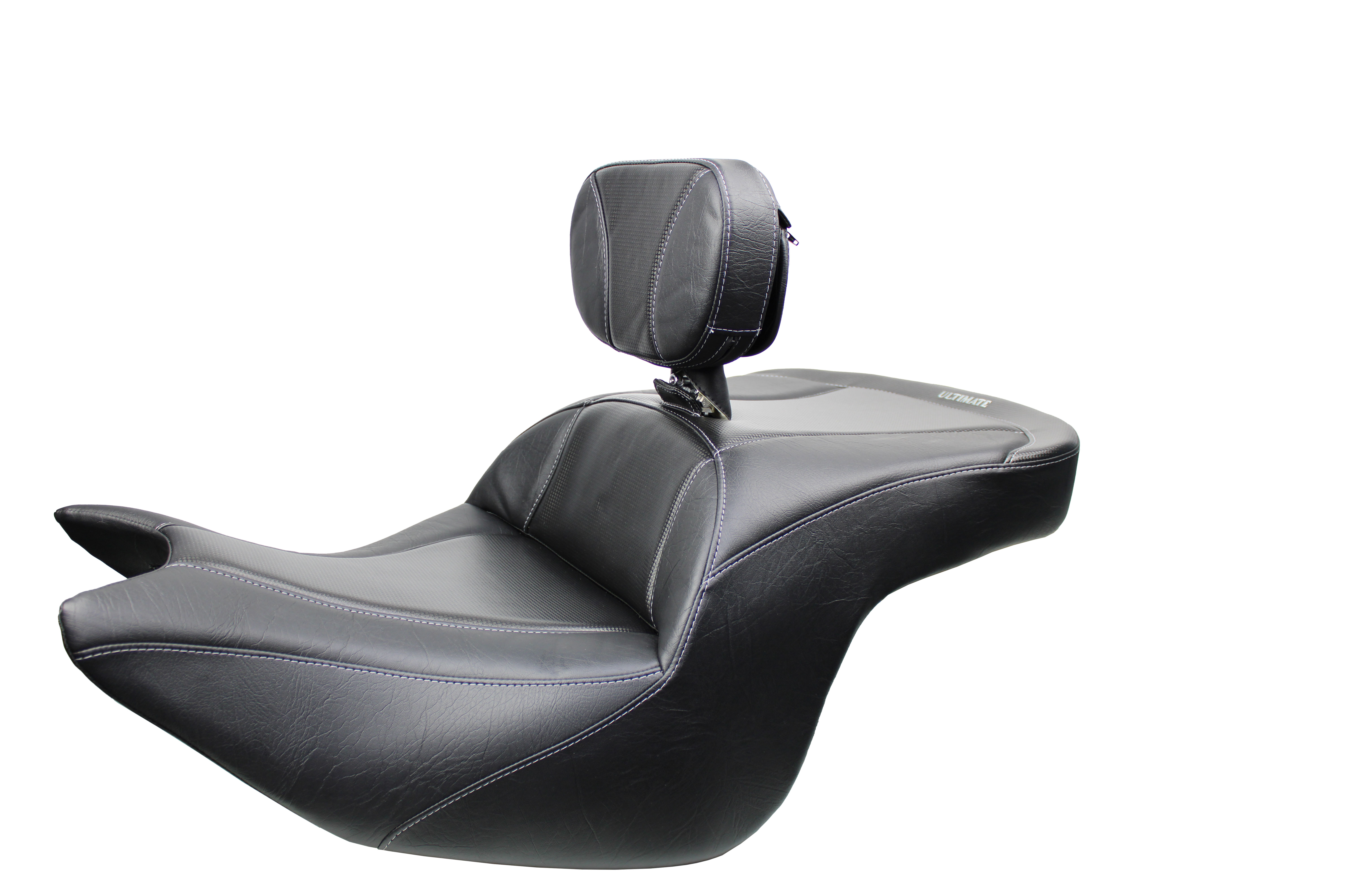 Goldwing Tour Seat, Driver Backrest and Ultimate Passenger Backrest - Apex Carbon Fiber Inlay (2018 - 2020)