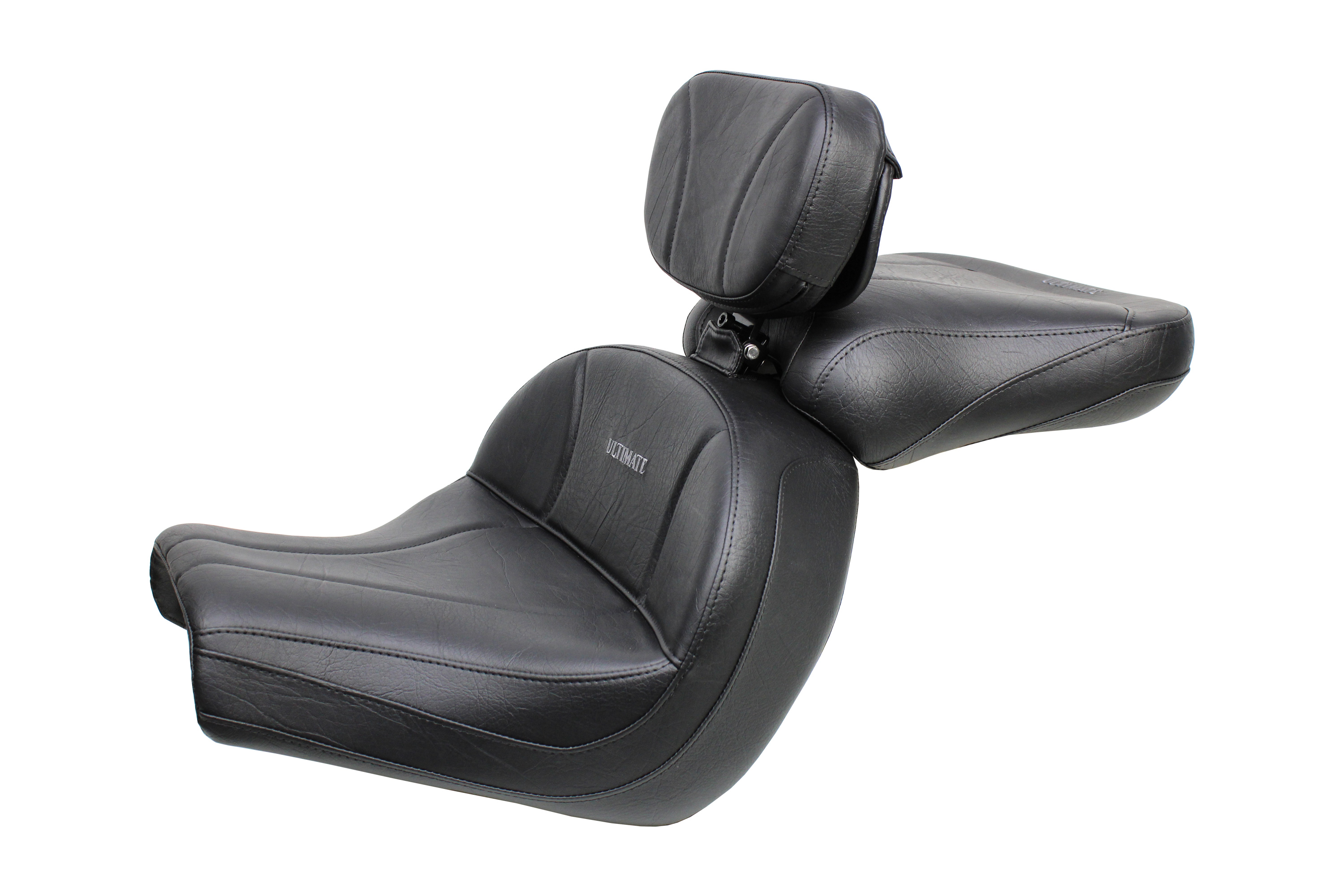 VTX 1300 C Lowrider Seat, Passenger Seat and Driver Backrest - Plain or Studded
