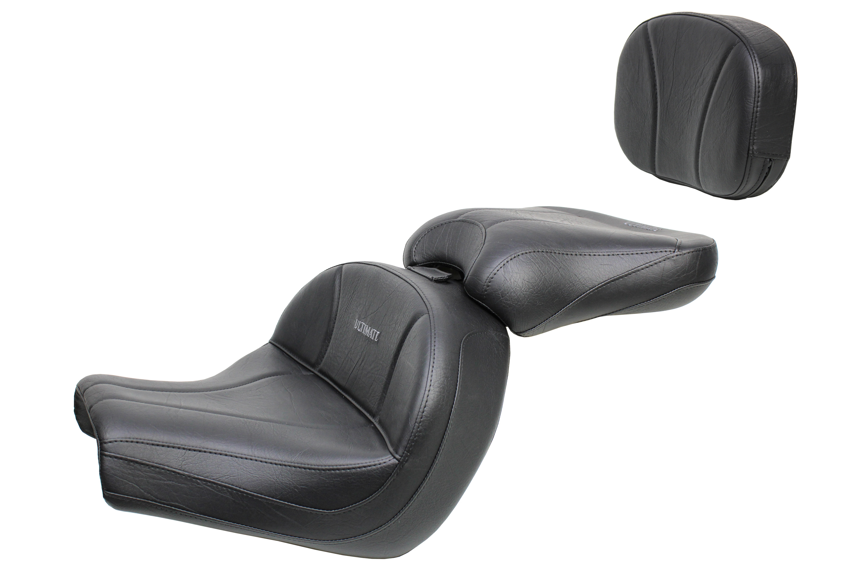 VTX 1300 C Lowrider Seat, Passenger Seat and Sissy Bar Pad - Plain or Studded