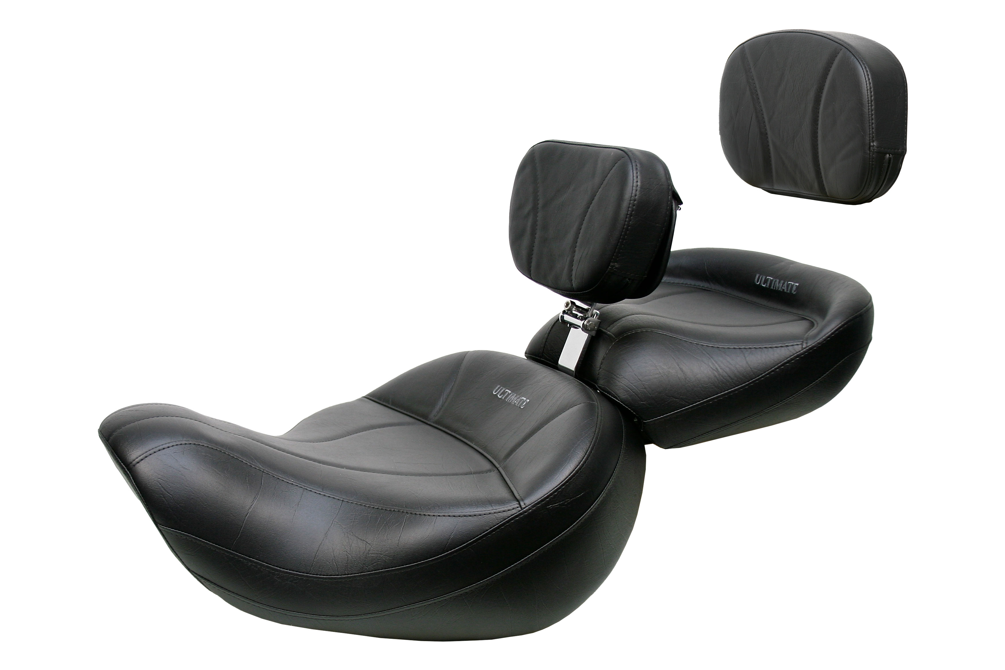 Valkyrie Standard / Tourer King Seat, Passenger Seat, Driver Backrest and Sissy Bar Pad - Plain or Studded - (1996 - 2003)