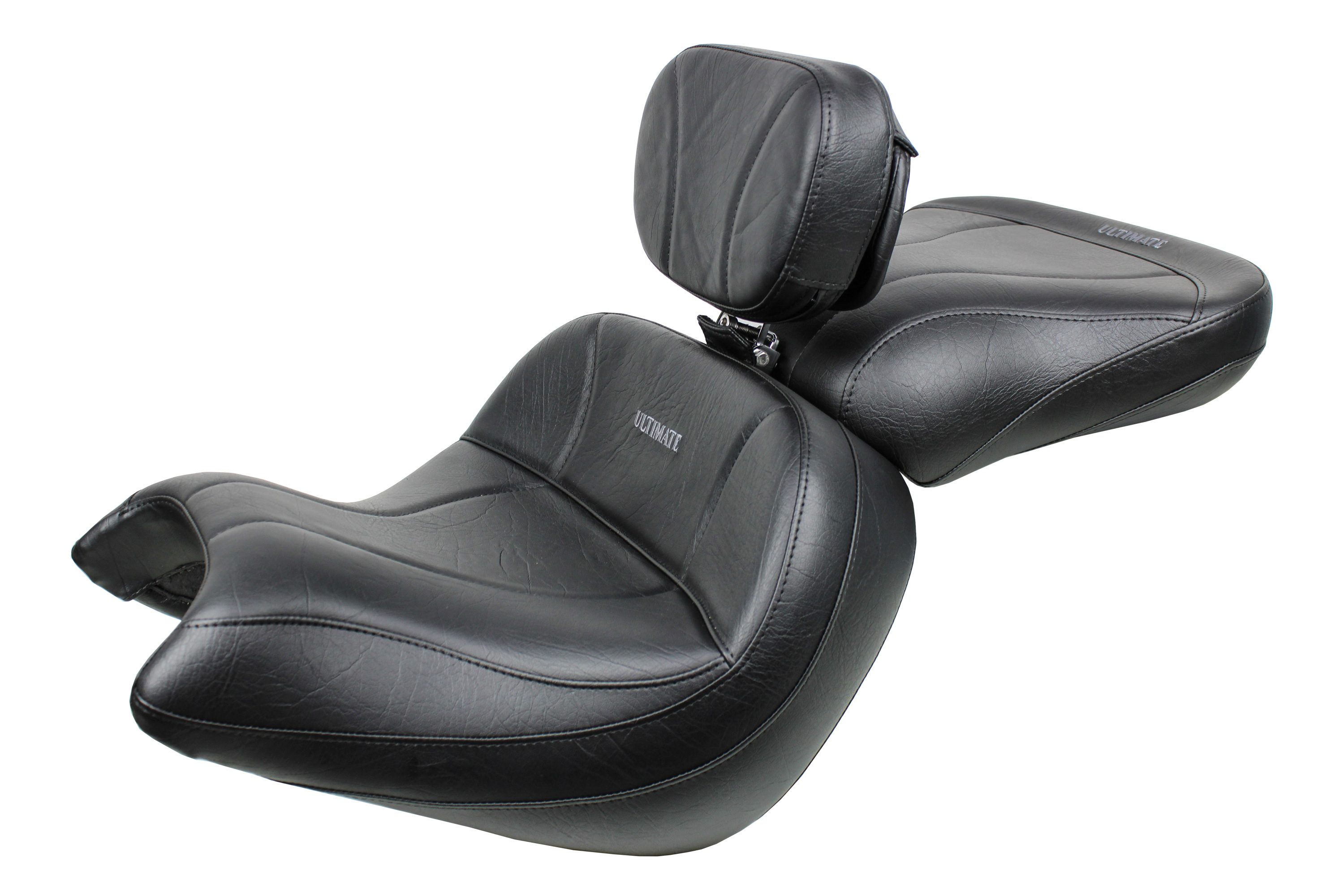VTX 1800 C Lowrider Seat, Passenger Seat and Driver Backrest - Plain or Studded
