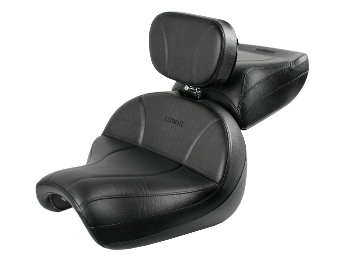 Vulcan 1500 Seat, Passenger Seat and Driver Backrest - Plain or Studded