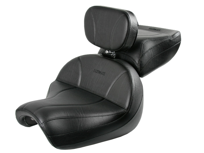 Vulcan 2000 Seat, Passenger Seat and Driver Backrest - Plain or Studded